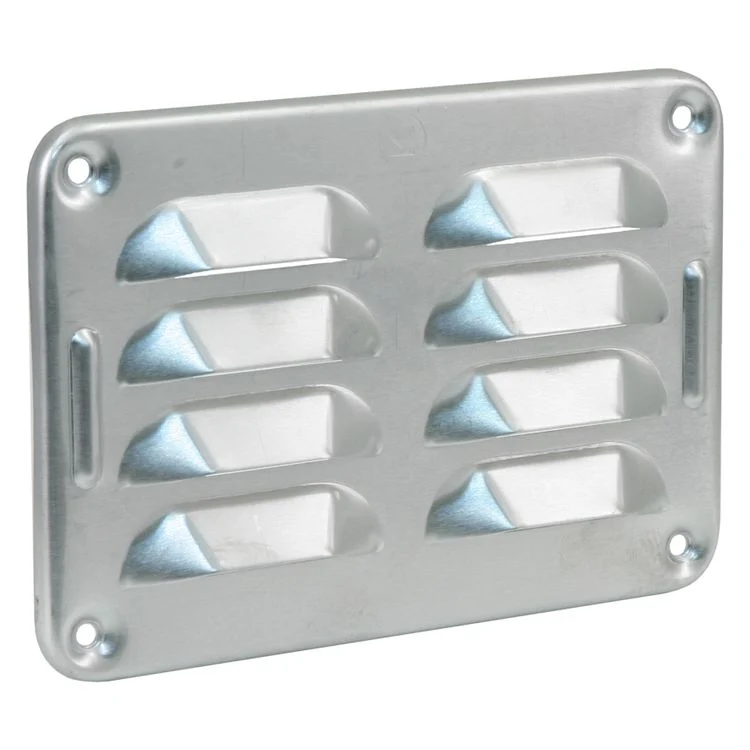 STARX lamellenrooster aluminium grijs 9x13x1cm
