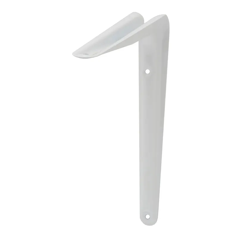 Duraline plankdrager M1 enkel staal wit 25x20cm