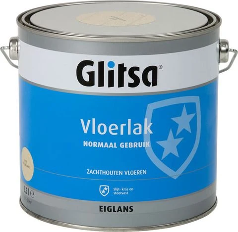 Glitsa Vloerlak zijdeglans 2,5l