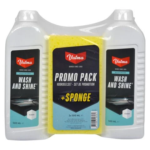 Valma shampoo wit 3-delig