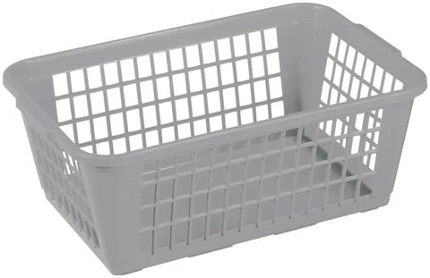 Sunware Basic opbergmand 4L kunststof grijs 1-vaks