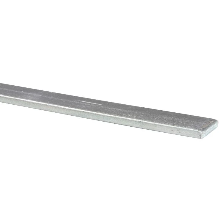 Afdekprofiel ijzer grijs 30x6mm 2m