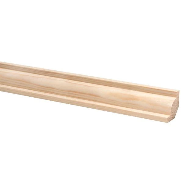 Plafondprofiel grenen 22x22mm 2,7m