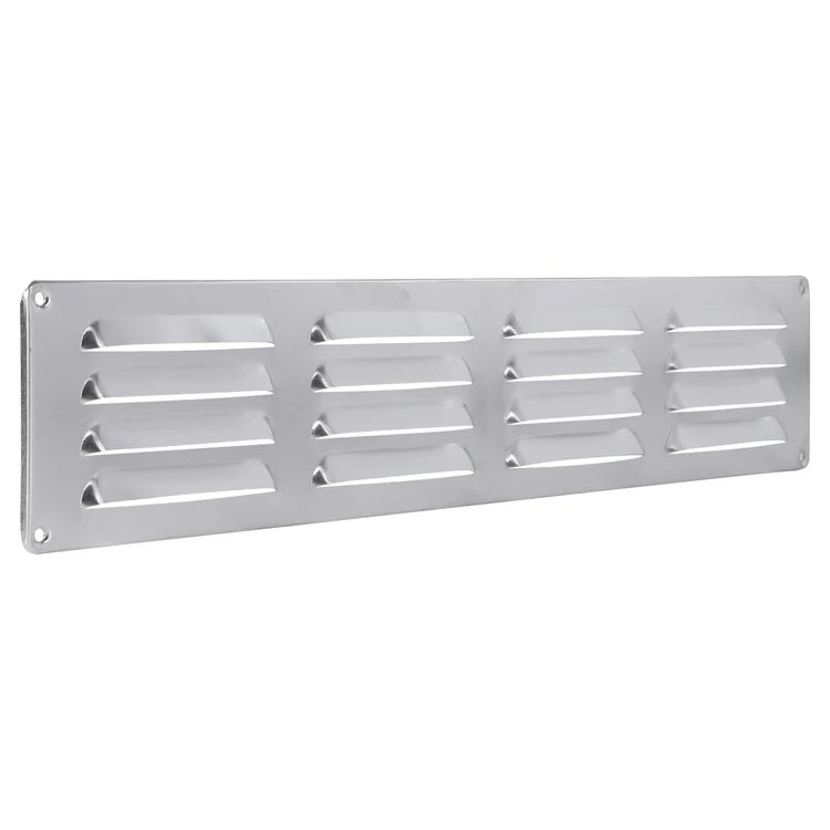 STARX lamellenrooster aluminium grijs 49,5x9x1,5cm