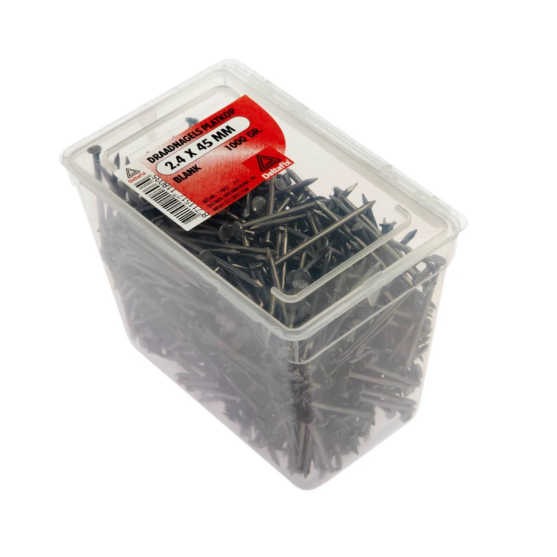 Deltafix draadnagel blank staaldraad blank 2,4x45mm 1kg