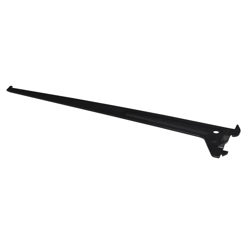 Duraline wandrailbeugel enkel staal zwart 30cm