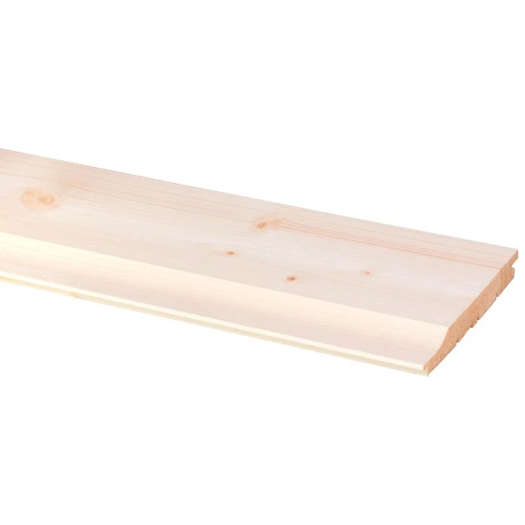 CanDo rabatdeel blank 16x135mm, 210cm