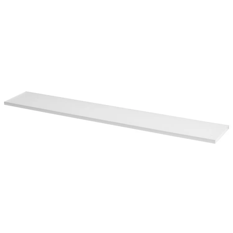 Meubelpaneel spaanplaat 4-zijdige kantafwerking wit 1,8cm 120x20cm