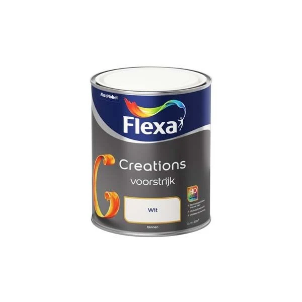 Flexa Creations voorstrijk wit 1l