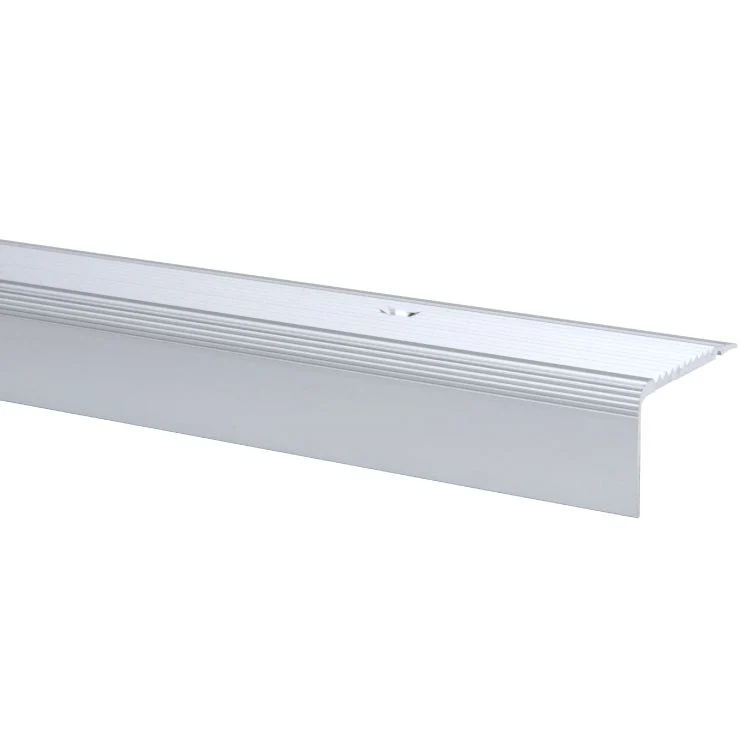 JéWé trapprofiel aluminium zilver 45x23mm 0,95m