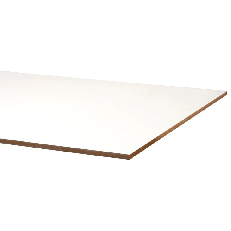 MDF 2-zijdig lakdraagfolie wit 244x122cm 18mm