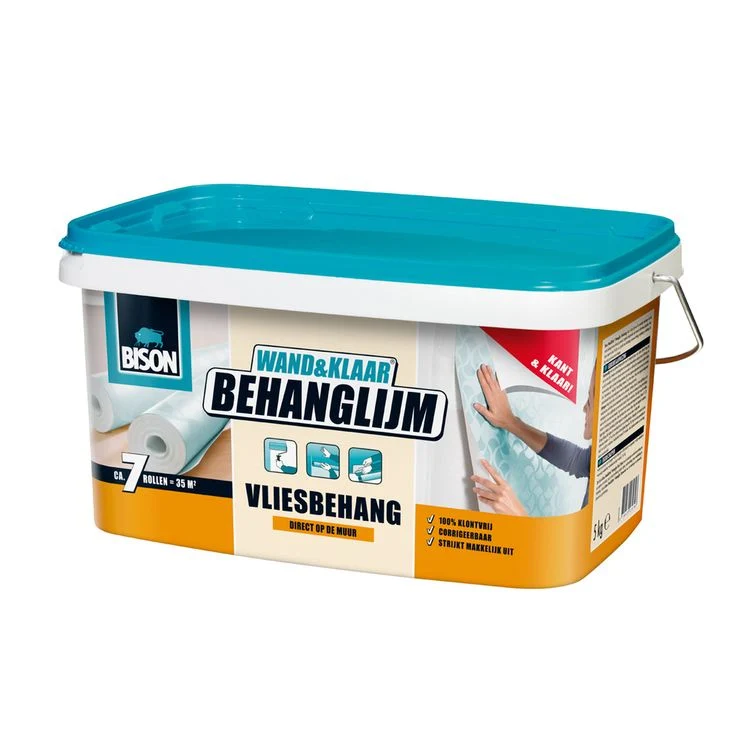 Bison Wand&Klaar behanglijm vliesbehang 5kg