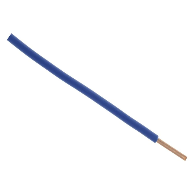 Installatiedraad vd 6 qm blauw 2,5m