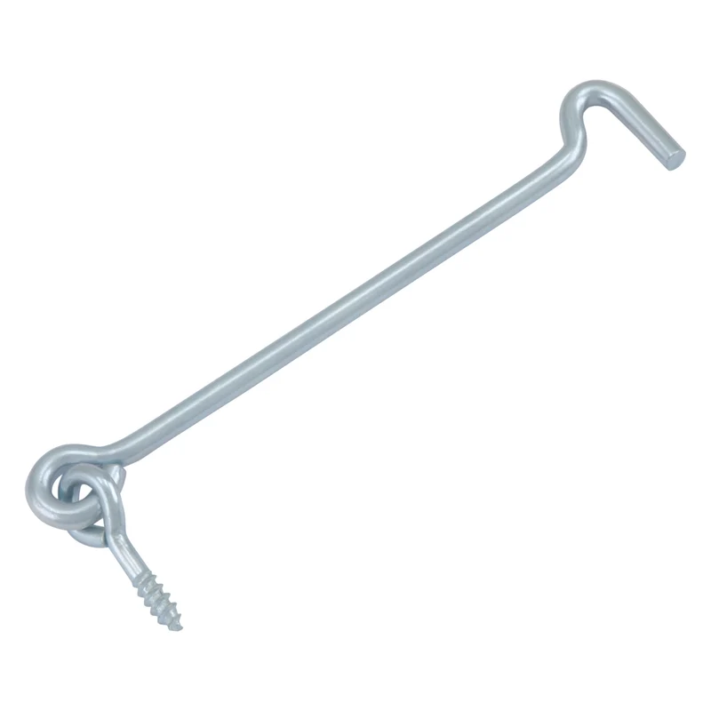 Deltafix windhaak zilver 6,0x300mm verzinkt aluminium