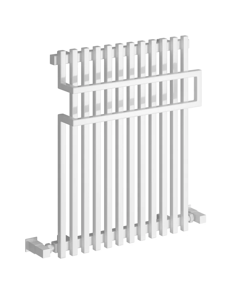 Sori Heated Towel Rail - 650mm x 500mm - White