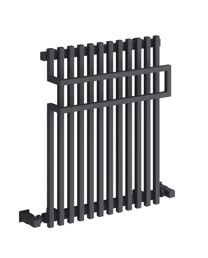 Sori Heated Towel Rail - 650mm x 500mm - Anthracite