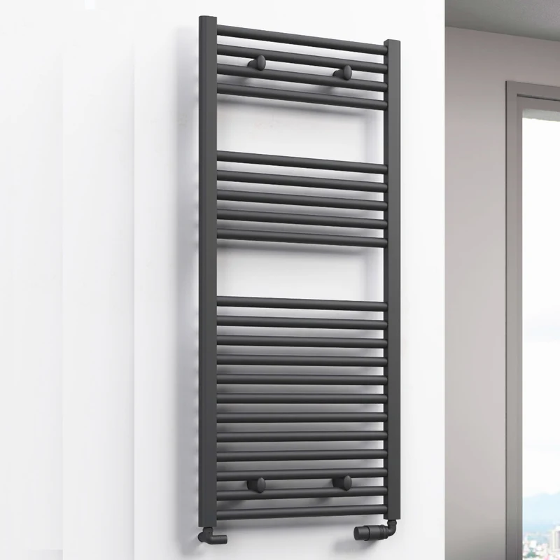 Diva Heated Towel Rail -Various Sizes - Anthracite
