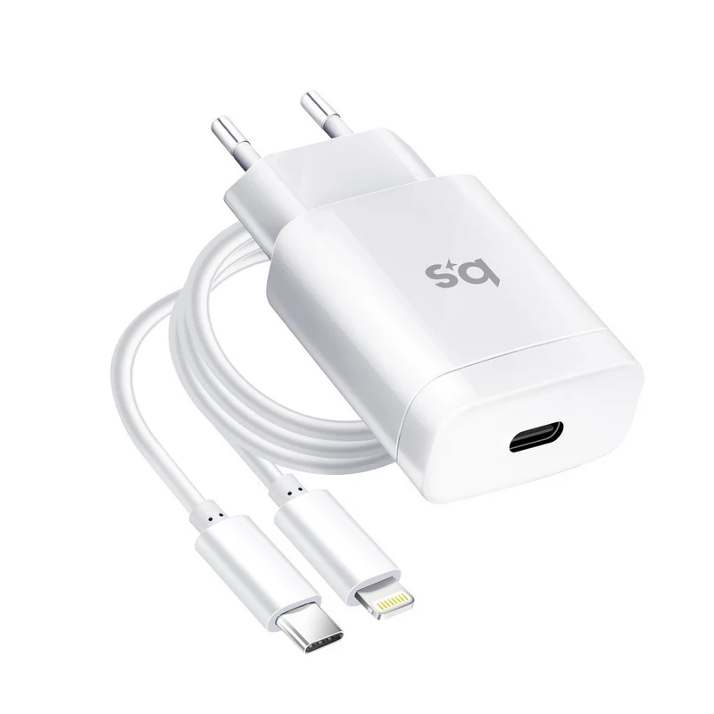 iPhone QuickCharge oplader - 18W - Voor iPhone 8 / X / 11 / 12 / 13