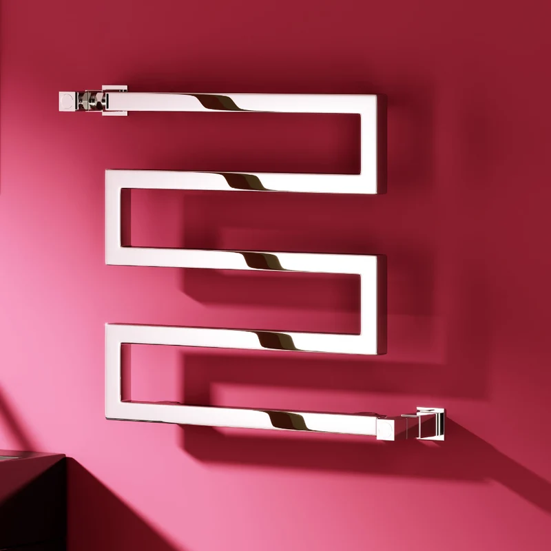 Serpe Designer Towel Rail - Various Sizes - Chrome