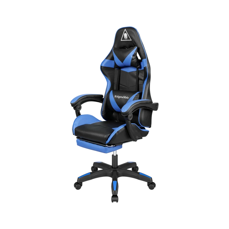 Gamestoel - bureaustoel - GX-150 - Black Blue + massage functie
