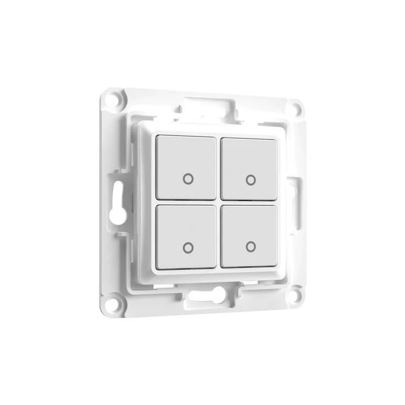 Shelly Wall Switch 4 – Slimme inbouwschakelaar