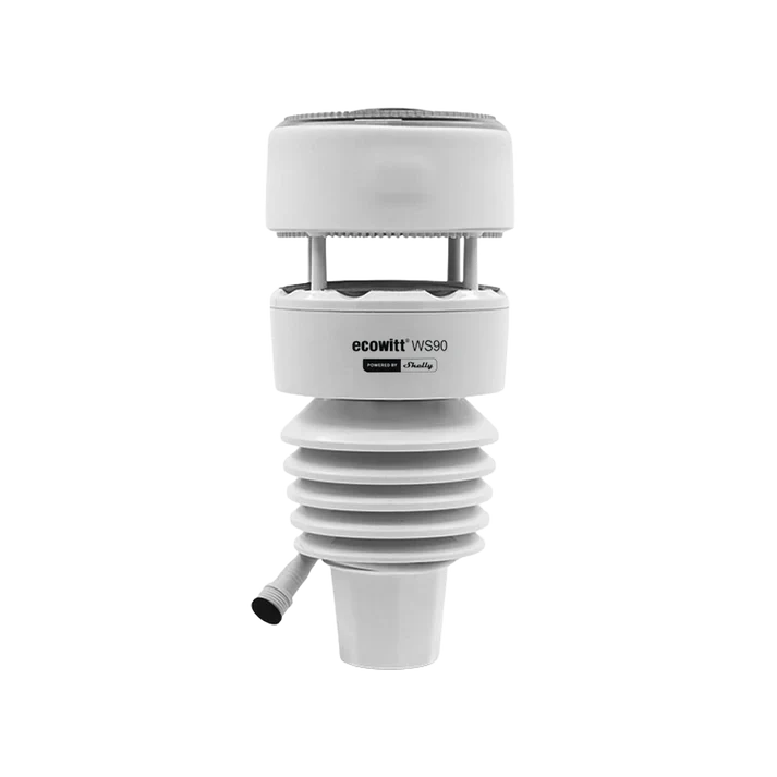 Shelly Ecowitt WS90 – 7-in-1 Slim Weerstation voor Buiten
