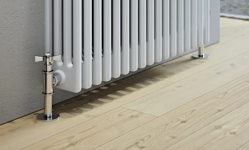 Kolom Low Level Four Column Radiator - 300mm Tall - Various Colours + Sizes