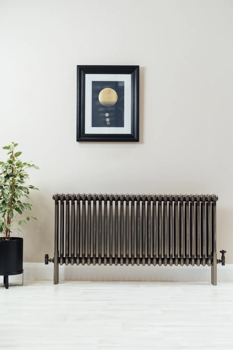Kolom Horizontal Three Column Radiator - Various Sizes - Raw Metal