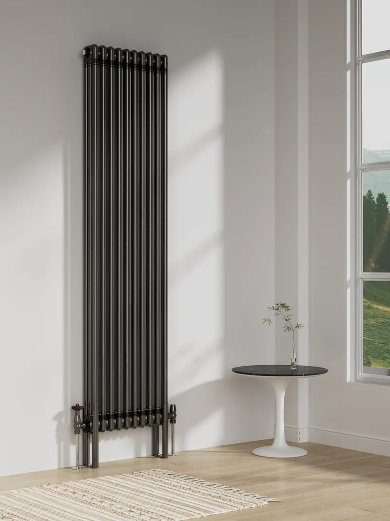 Kolom Vertical Three Column Radiator - Various Sizes - Raw Metal