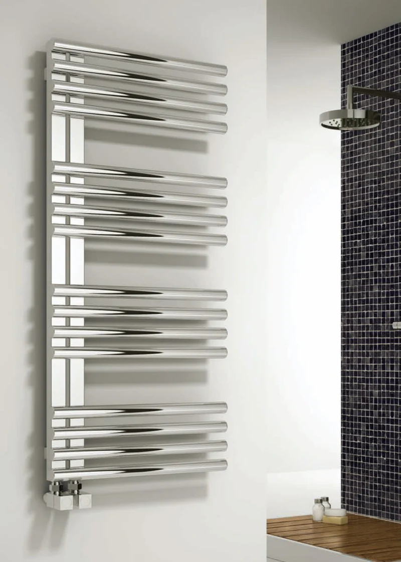 Adora Heated Towel Rail - Various Sizes - Polished Stainless Steel