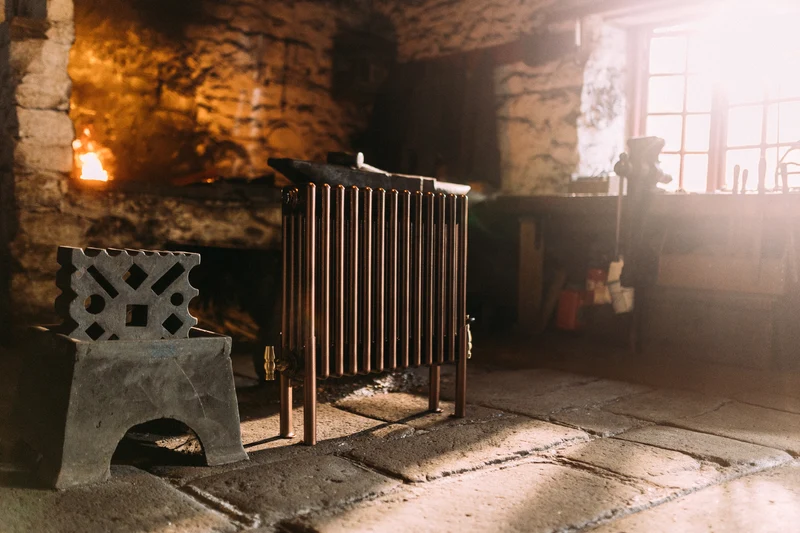 Foundry Horizontal Four Column Radiator - Various Colours + Sizes
