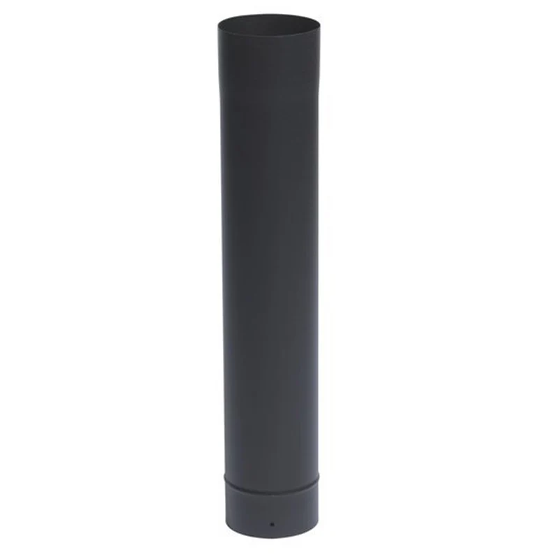 Buis Ø125 mm – 500 mm – Enkelwandig geëmailleerd staal