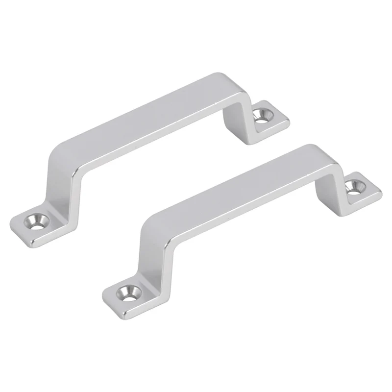 Differnz meubelgreep aluminium mat chroom 60x21mm 2st