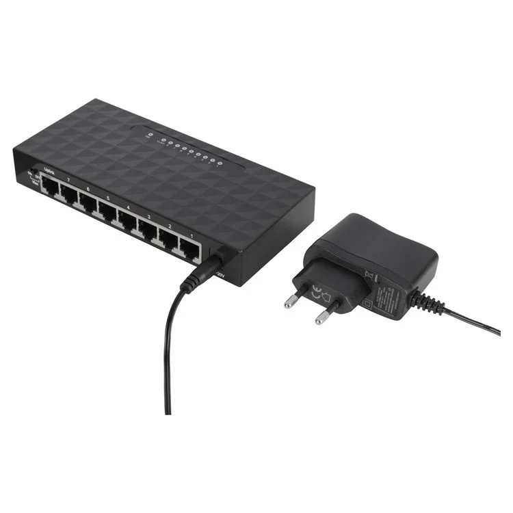 Q-Link Netwerkswitch zwart