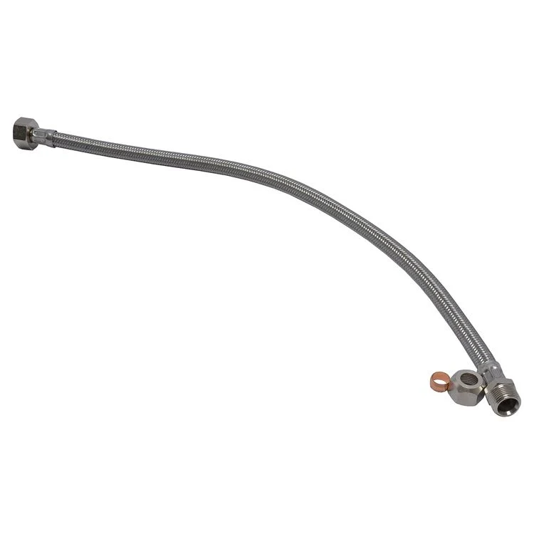 Sanivesk flexibele aansluitslang KIWA 1/2"F x Knel 10mm 50cm