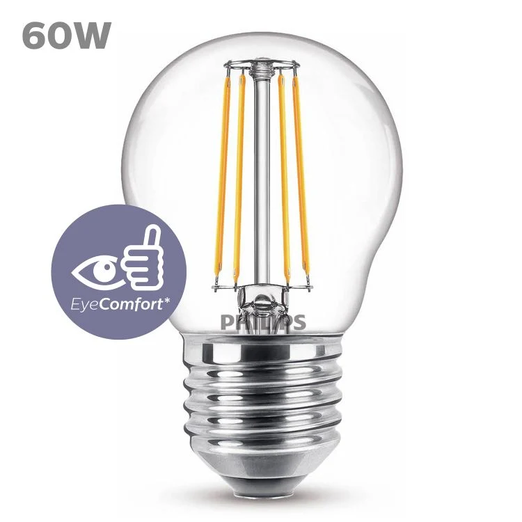 Philips LED lamp peer E27 helder ww 6W 806LM