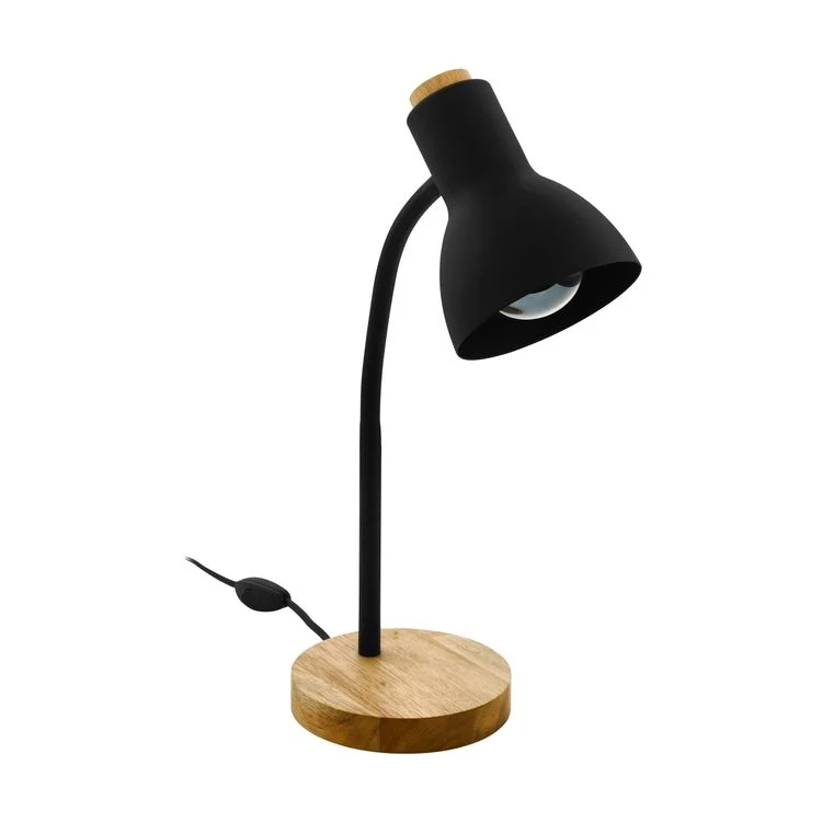 Eglo LED tafellamp Veradal zwart 40W dimbaar