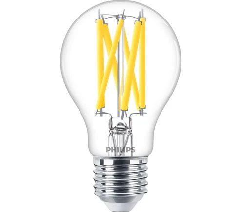 Philips Classic LED standaardlamp dimbaar E27 11W helder 6x10,8cm