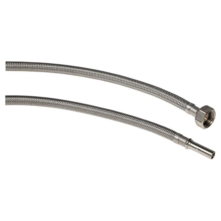 Sanivesk flexibele aansluitslang KIWA 1/2"F x 10mm 15cm