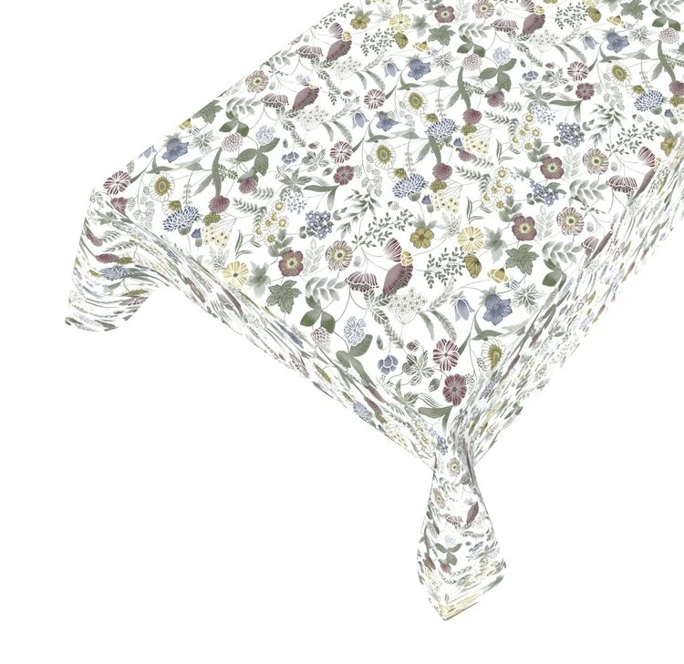 Tafelzeil Amelie bloemen multi 140cm per meter
