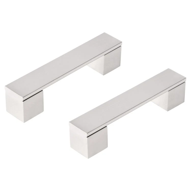 Differnz Tilburg meubelgreep aluminium mat chroom 110x30mm 2st