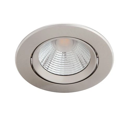 Philips LED inbouwspot Sparkle ⌀8,5cm dimbaar kantelbaar nikkel