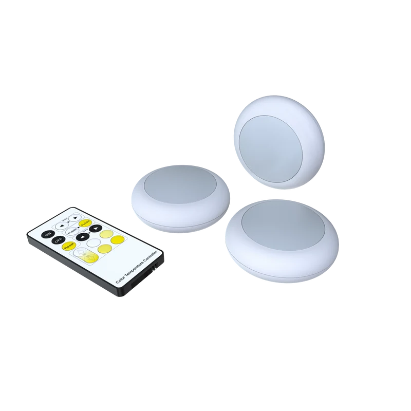 Calex LED kastverlichting 7,5cm doorsnede 8lm IP20 wit 3st