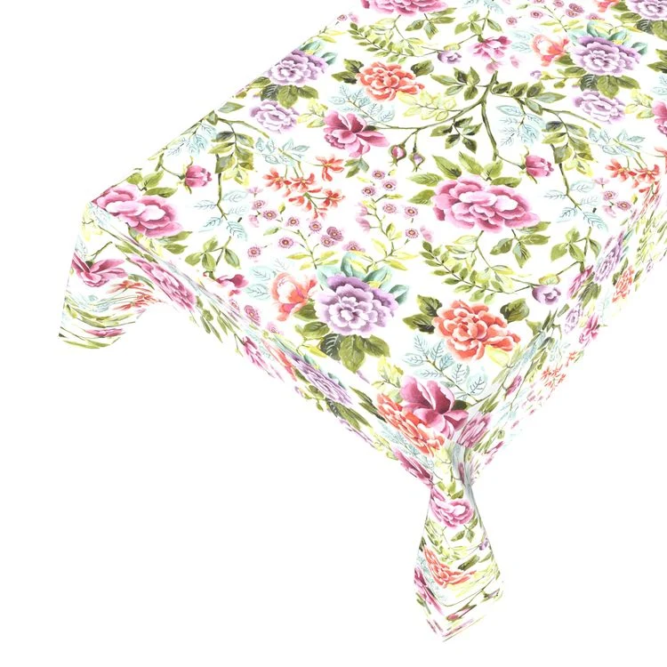 Tafelzeil Pion bloemen multi 140cm per meter