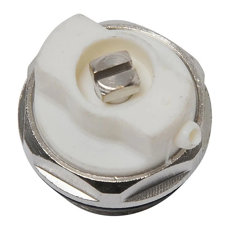 Sanivesk radiatorstop koper 1/2" ontluchting