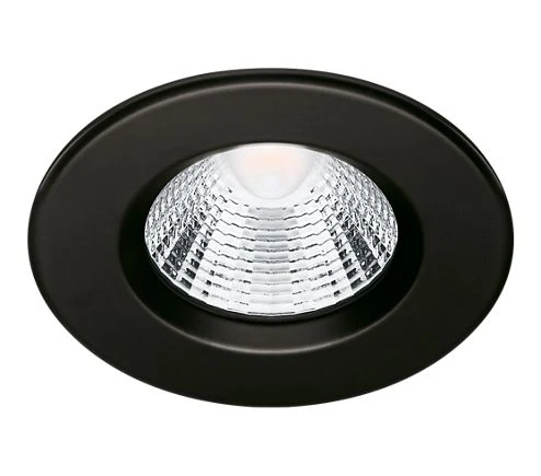 Philips LED inbouwspot Dive ⌀8,5cm dimbaar zwart set van 3