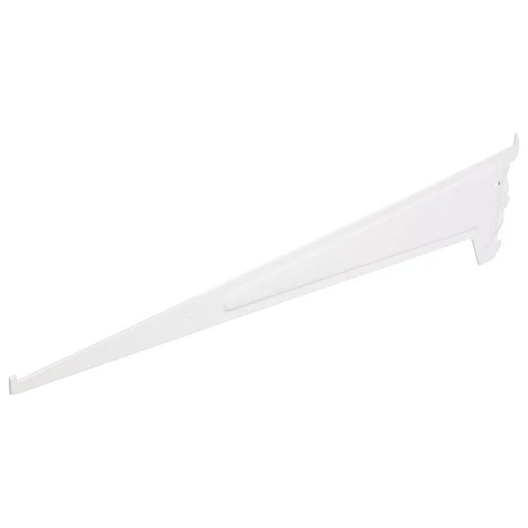 Duraline F-systeem plankendrager enkel metaal wit 60cm