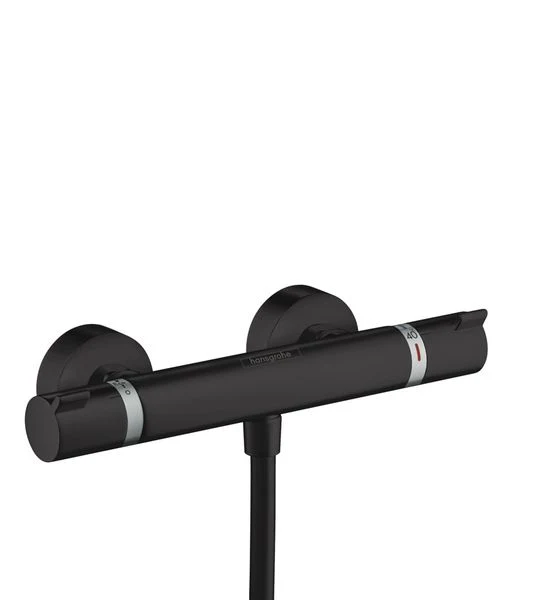 Hansgrohe EcoStat Comfort thermostaatkraan douche mat zwart 15cm