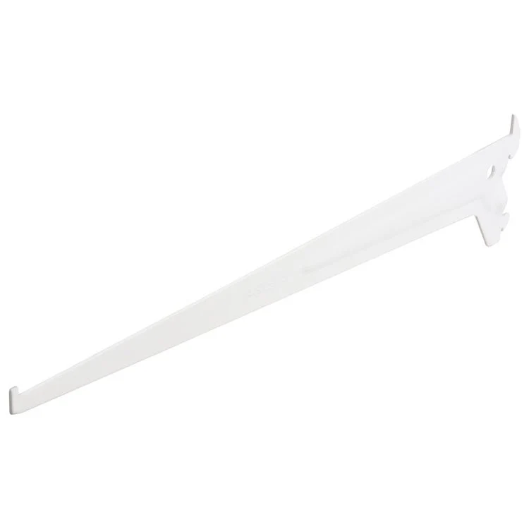 Duraline F-systeem plankendrager enkel metaal wit 40cm