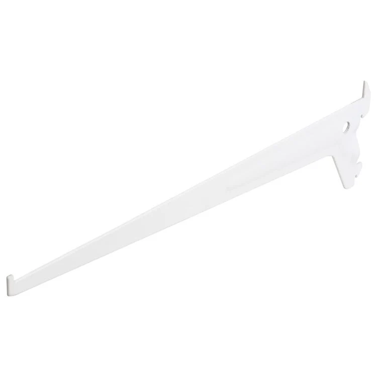 Duraline F-systeem plankendrager enkel metaal wit 35cm